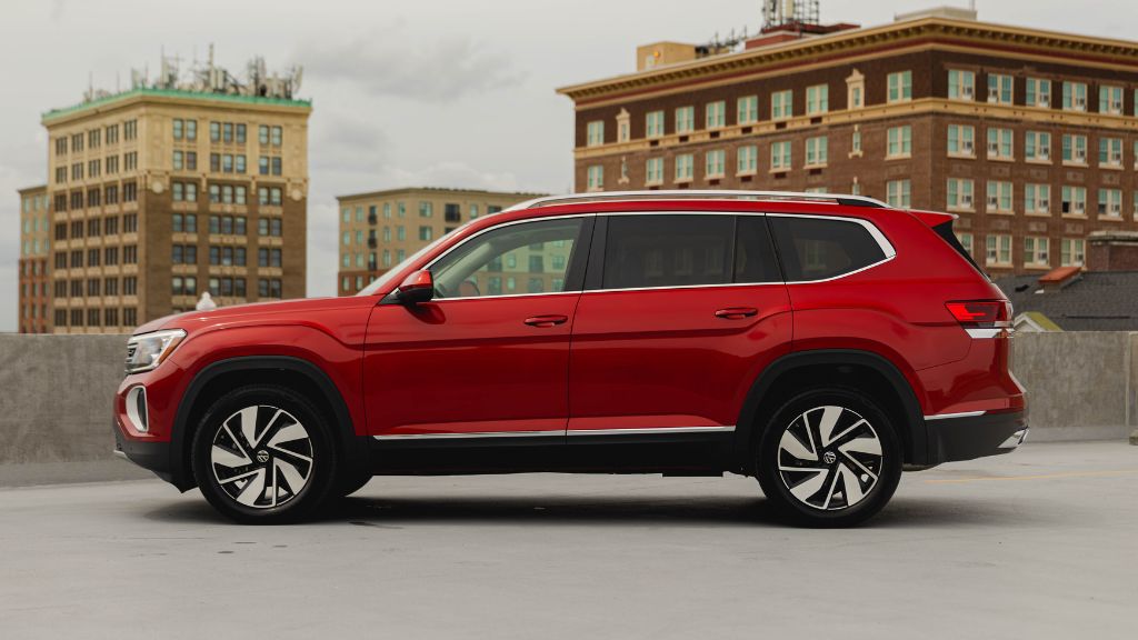 Red 2025 Volkswagen Atlas for sale