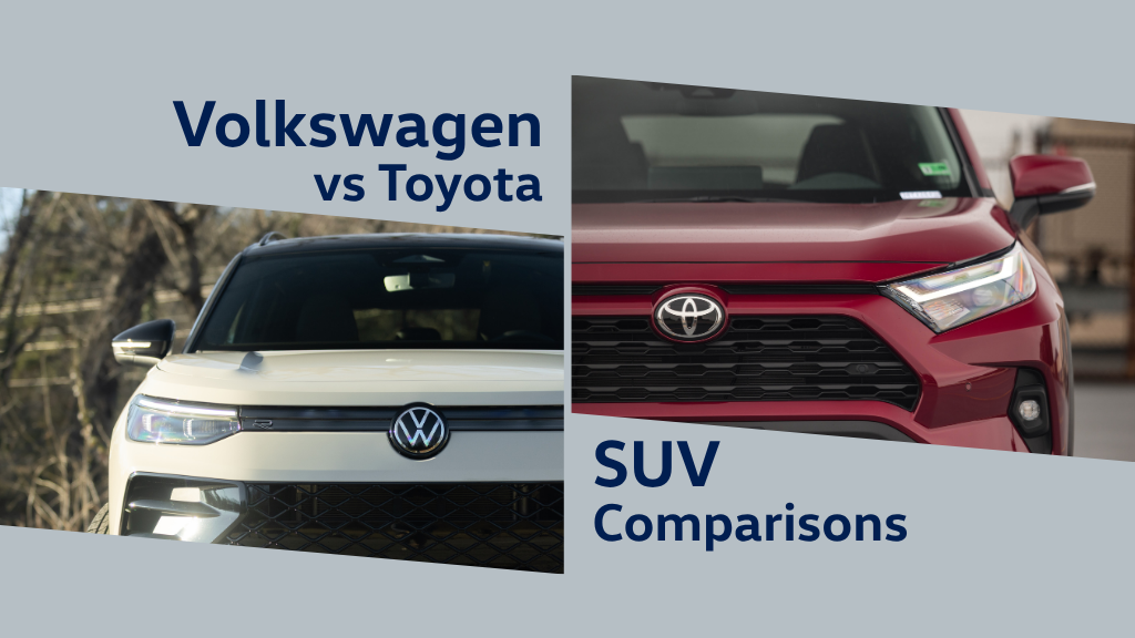 Volkswagen vs. Toyota SUV comparison