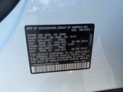 2026 Volkswagen Atlas 2.0T SEL Premium R-Line
