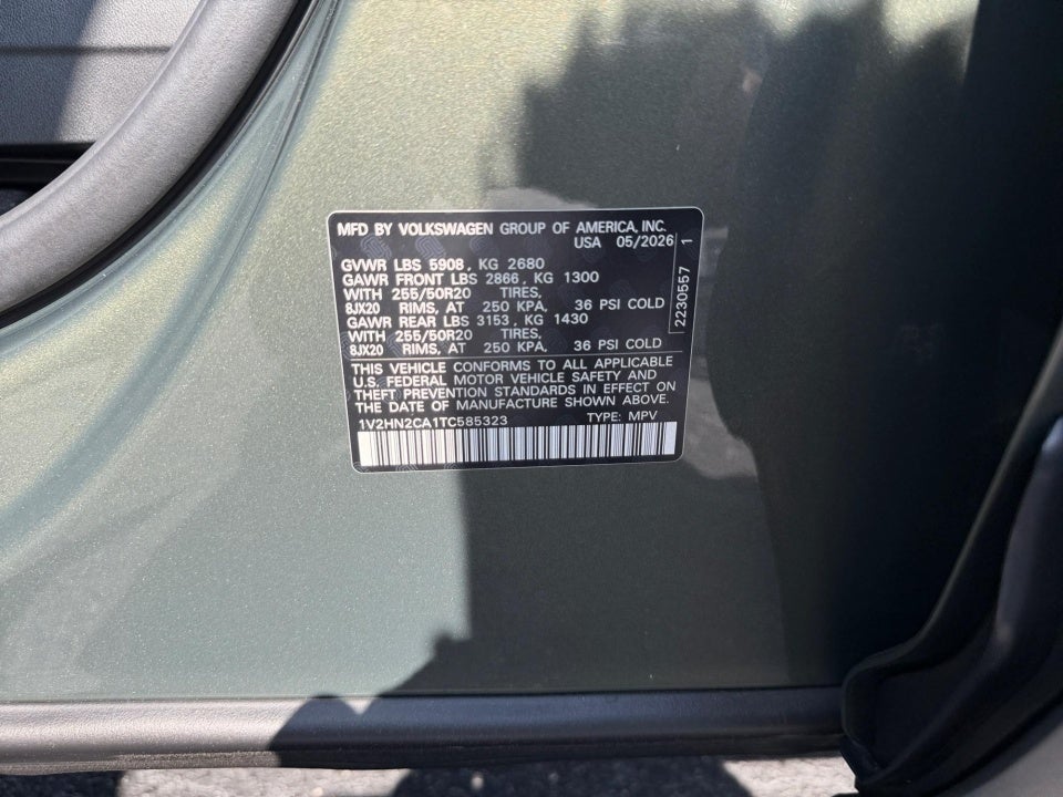 2026 Volkswagen Atlas 2.0T SE w/Technology