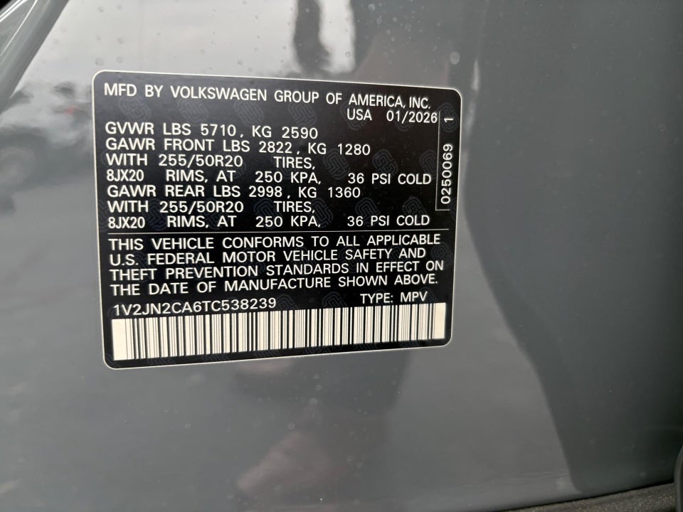 2026 Volkswagen Atlas SE with Technology