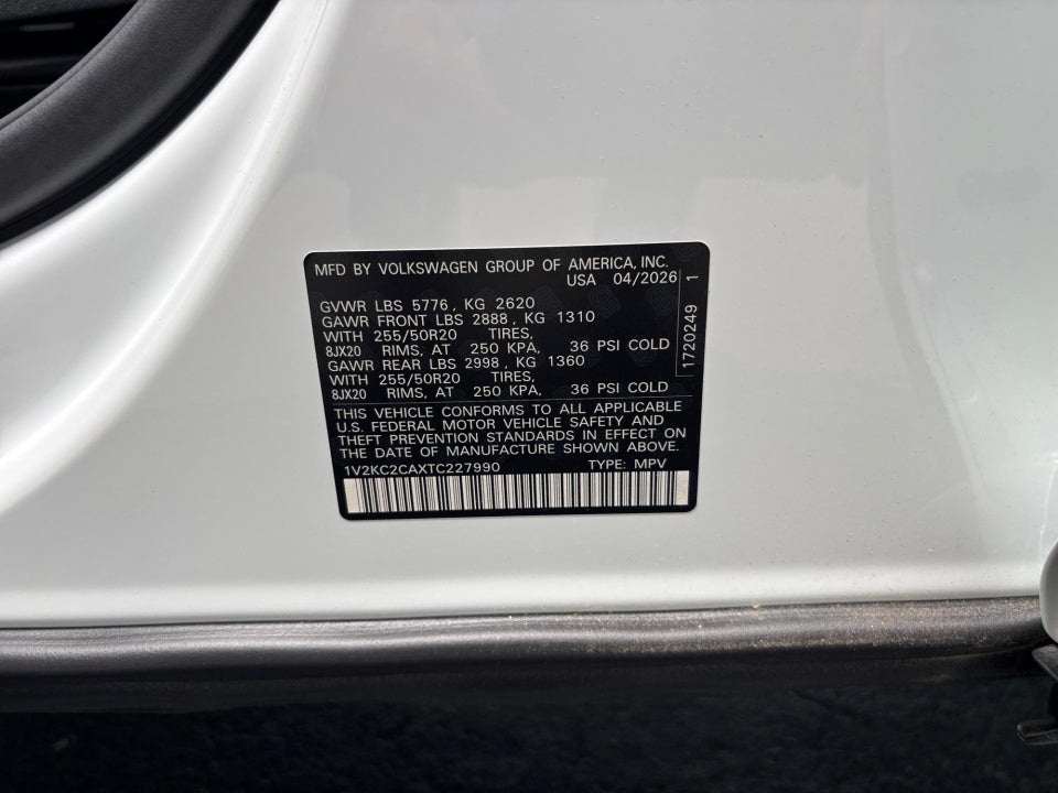 2026 Volkswagen Atlas Cross Sport SE with Technology
