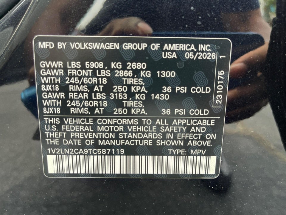 2026 Volkswagen Atlas 2.0T SE