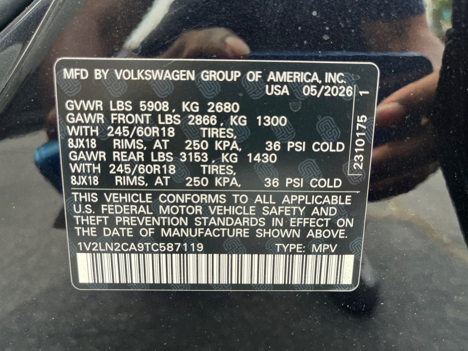 2026 Volkswagen Atlas 2.0T SE