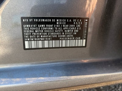 2023 Volkswagen Jetta 1.5T SE