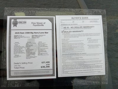 2025 RAM 1500 Big Horn Crew Cab 4x4 5'7" Box