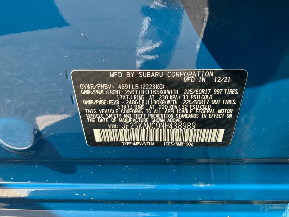 2022 Subaru Forester Wilderness