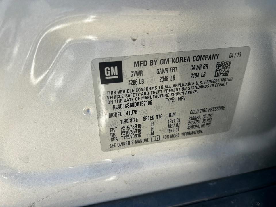 2013 Buick Encore Convenience