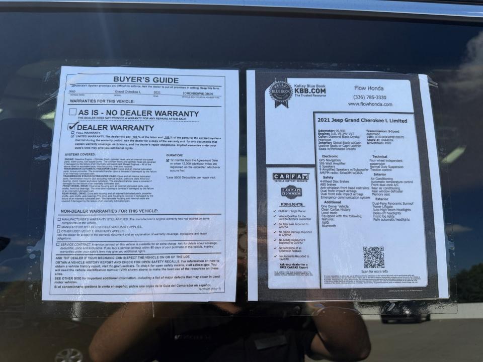 2021 Jeep Grand Cherokee L Limited