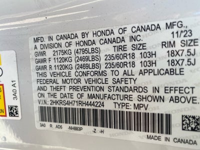 2024 Honda CR-V EX-L AWD
