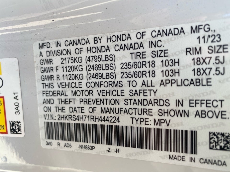 2024 Honda CR-V EX-L AWD
