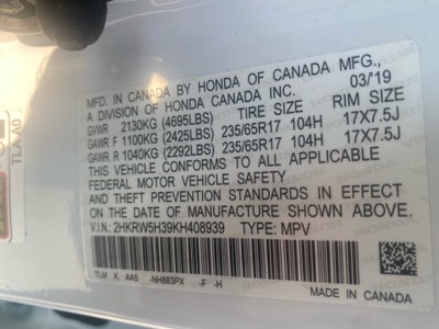 2019 Honda CR-V LX