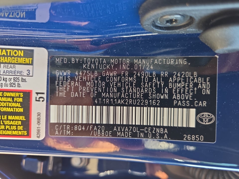 2024 Toyota Camry LE