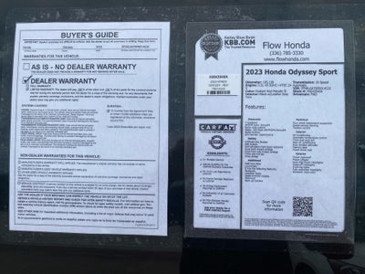 2023 Honda Odyssey Sport