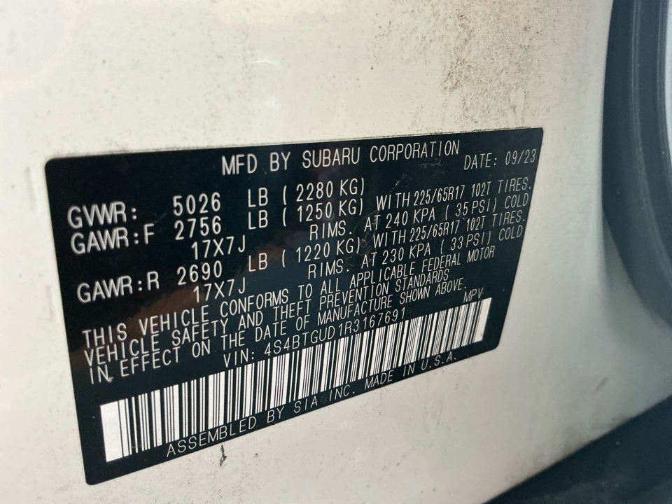 2024 Subaru Outback Wilderness