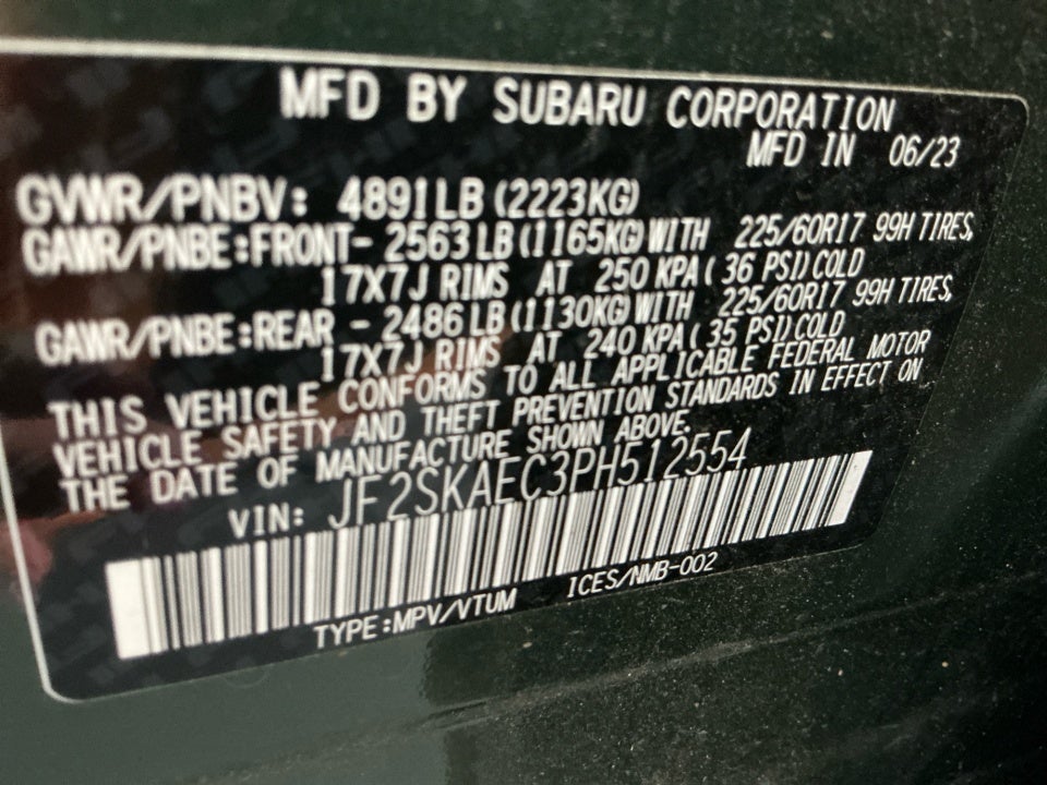 2023 Subaru Forester Premium