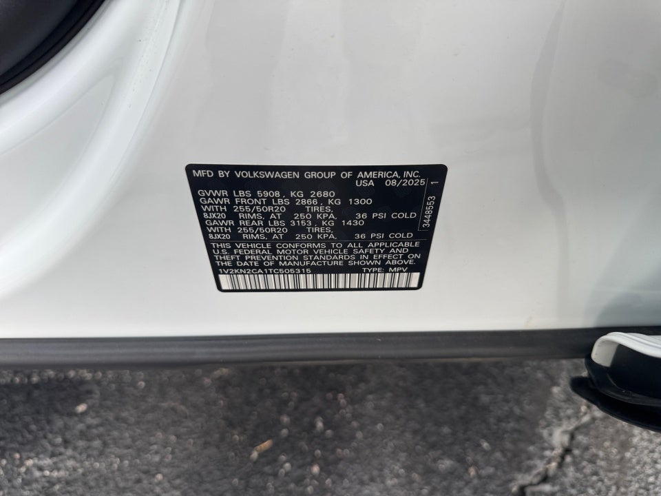 2026 Volkswagen Atlas 2.0T SE w/Technology