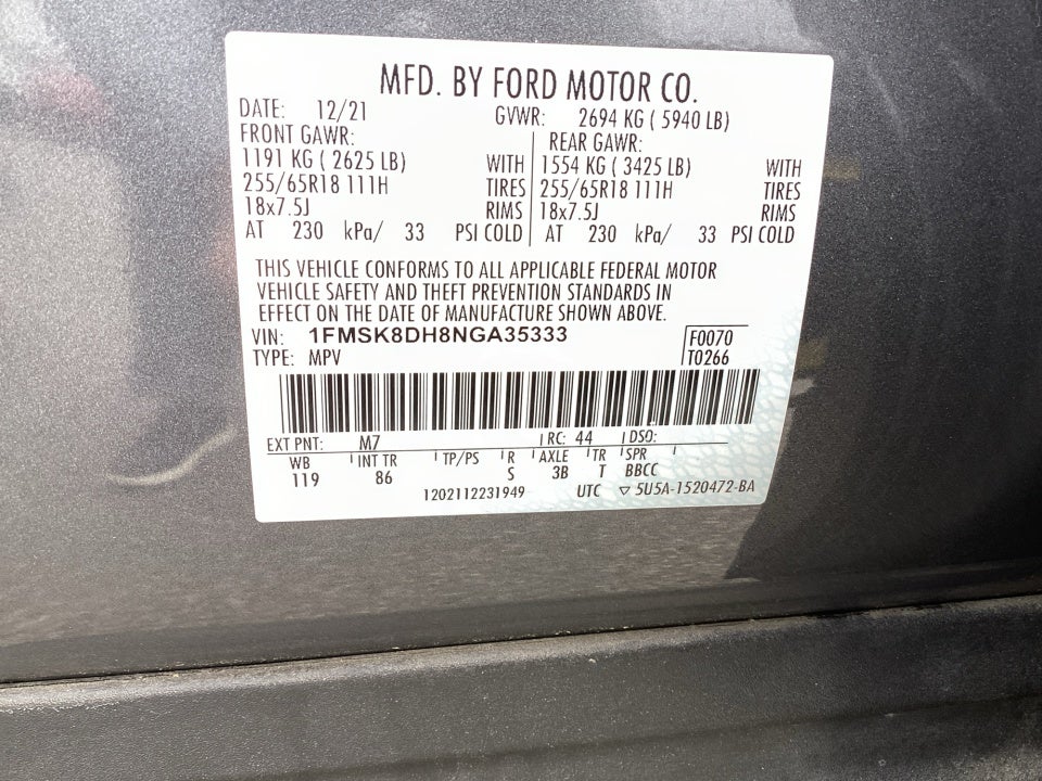 2022 Ford Explorer XLT