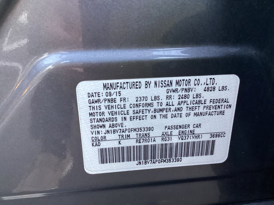 2015 INFINITI Q50 Premium