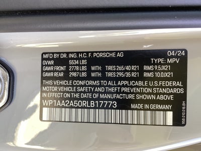 2024 Porsche Macan Base