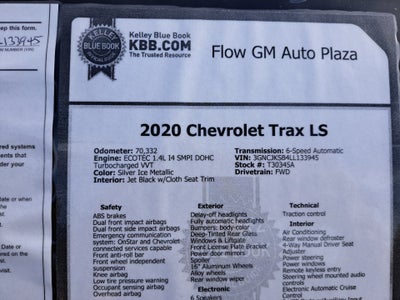 2020 Chevrolet Trax LS