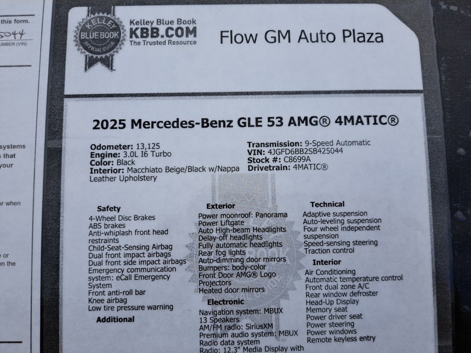 2025 Mercedes-Benz AMG® GLE 53 Coupe AMG® GLE 53