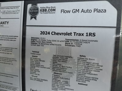 2024 Chevrolet Trax 1RS
