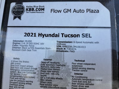 2021 Hyundai Tucson SEL