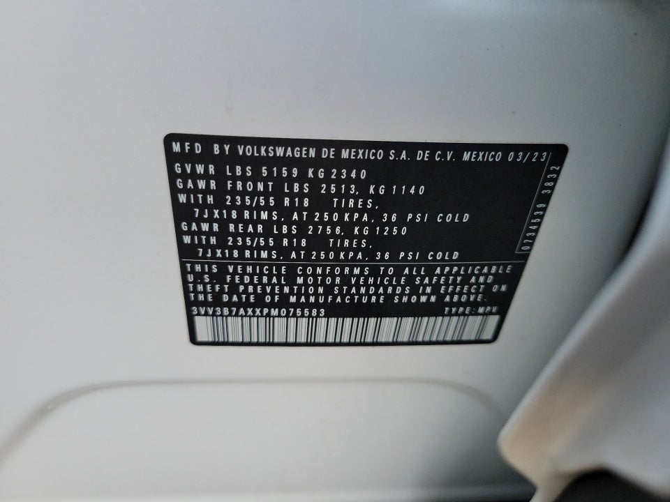 2023 Volkswagen Tiguan SE