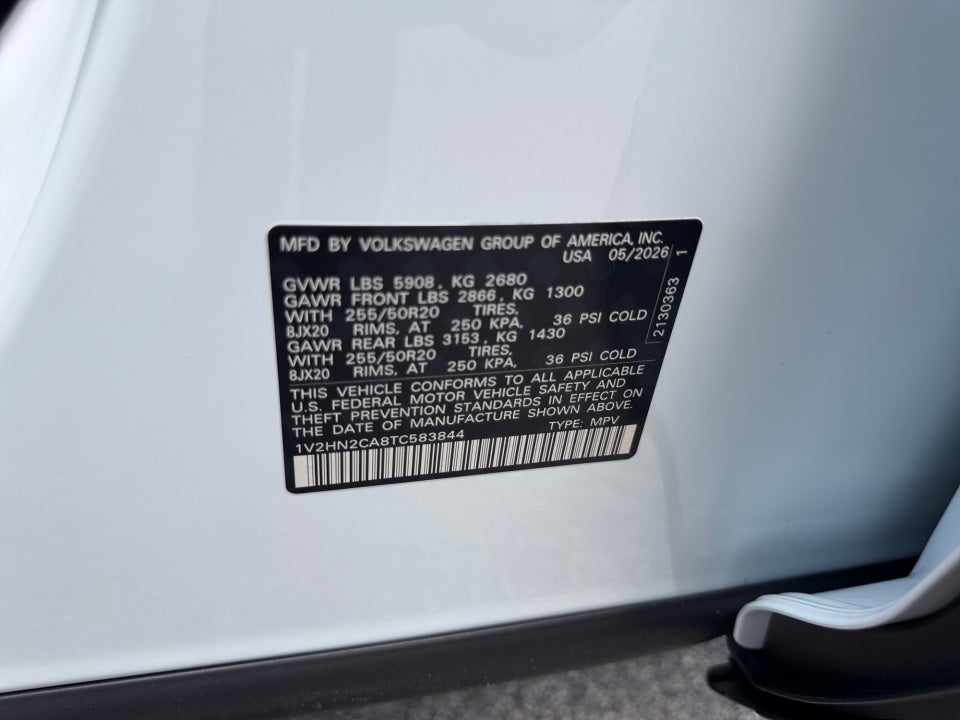 2026 Volkswagen Atlas SE with Technology