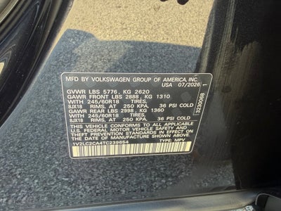2026 Volkswagen Atlas Cross Sport 2.0T SE