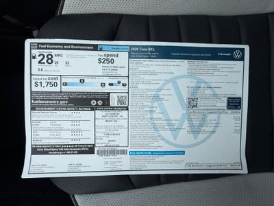 2026 Volkswagen Taos SEL