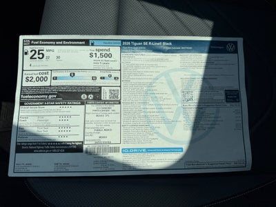 2026 Volkswagen Tiguan SE R-Line Black