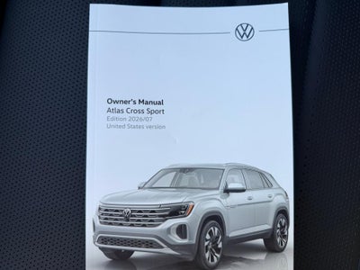2026 Volkswagen Atlas Cross Sport 2.0T SEL R-Line Black