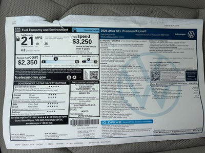 2026 Volkswagen Atlas 2.0T SEL Premium R-Line
