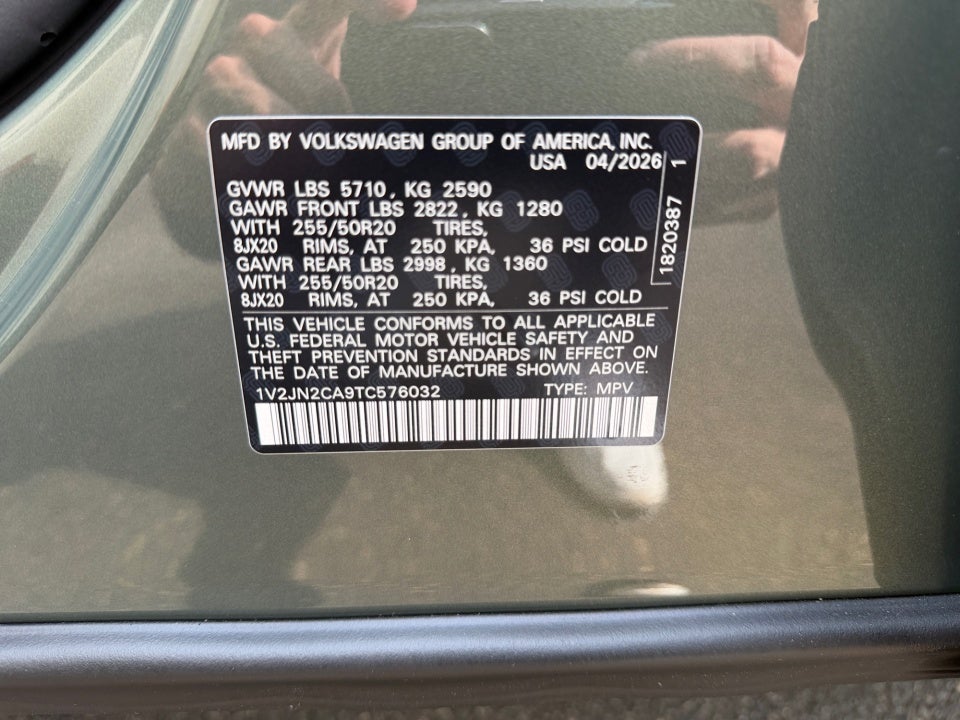 2026 Volkswagen Atlas 2.0T SE w/Technology
