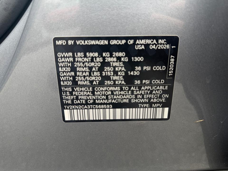 2026 Volkswagen Atlas SE w/Tech - Photo 35