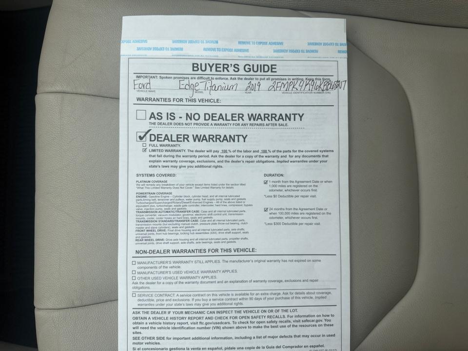 2019 Ford Edge Titanium