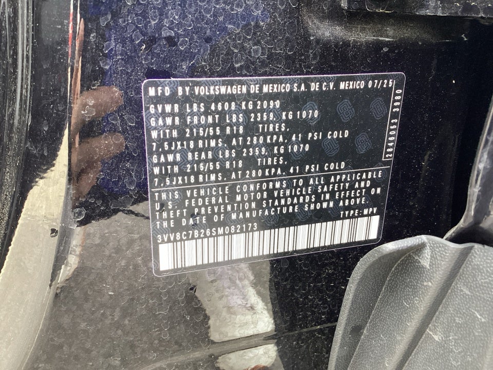 2025 Volkswagen Taos S