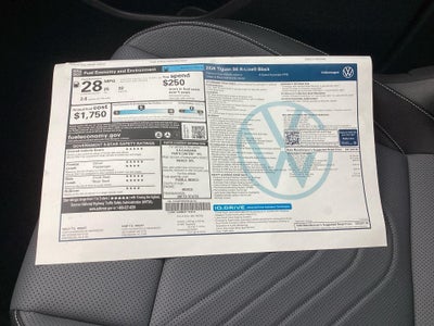 2026 Volkswagen Tiguan SE R-Line Black