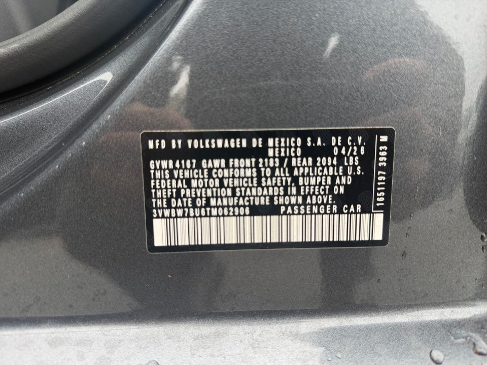 2026 Volkswagen Jetta Sport