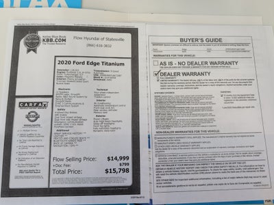 2020 Ford Edge Titanium
