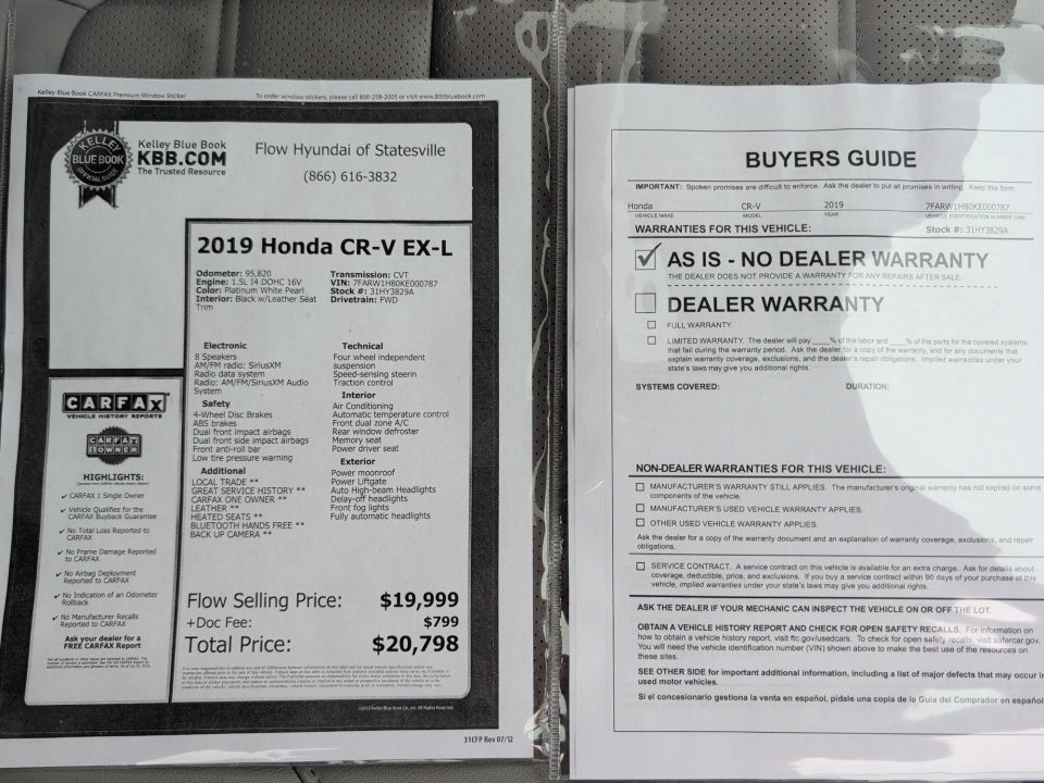 2019 Honda CR-V EX-L