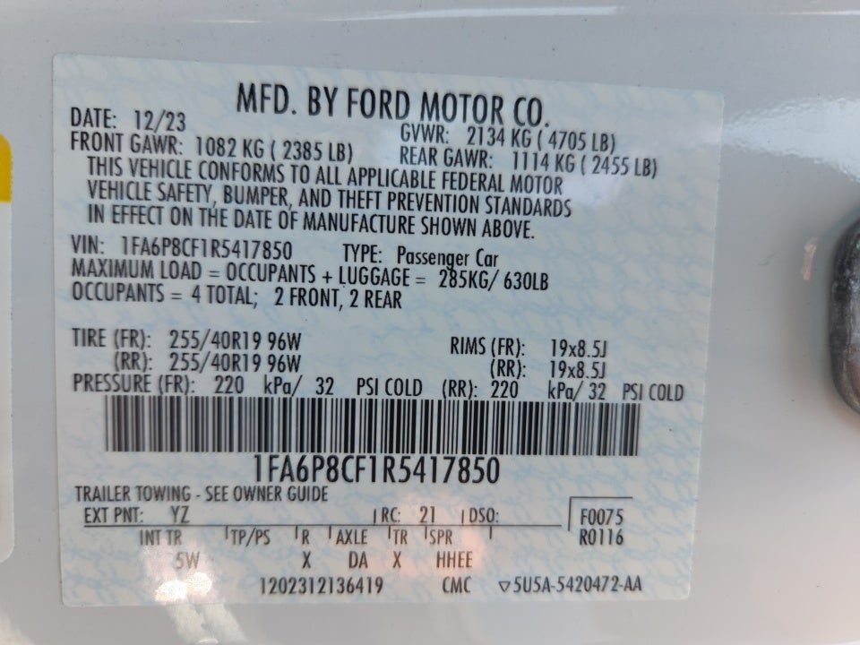 2024 Ford Mustang GT Premium