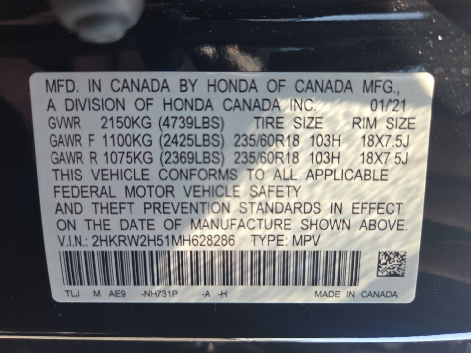 2021 Honda CR-V EX