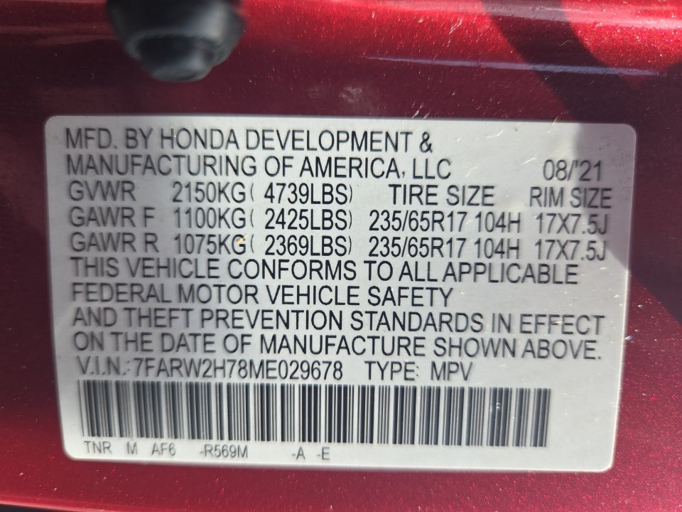 2021 Honda CR-V Special Edition