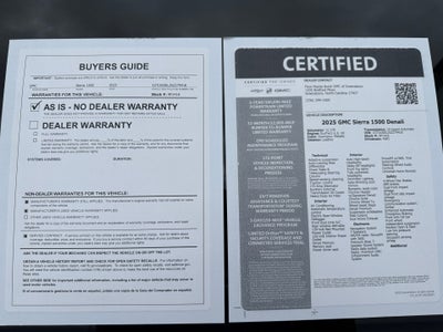 2025 GMC Sierra 1500 4WD Crew Cab Short Box Denali