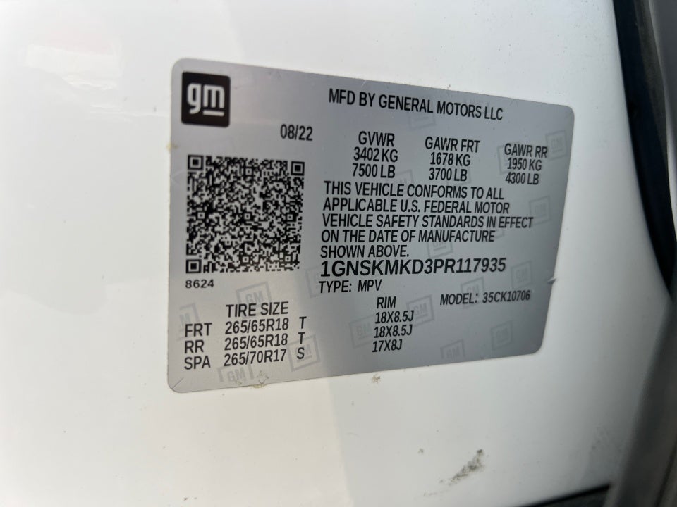 2023 Chevrolet Tahoe 4WD LS